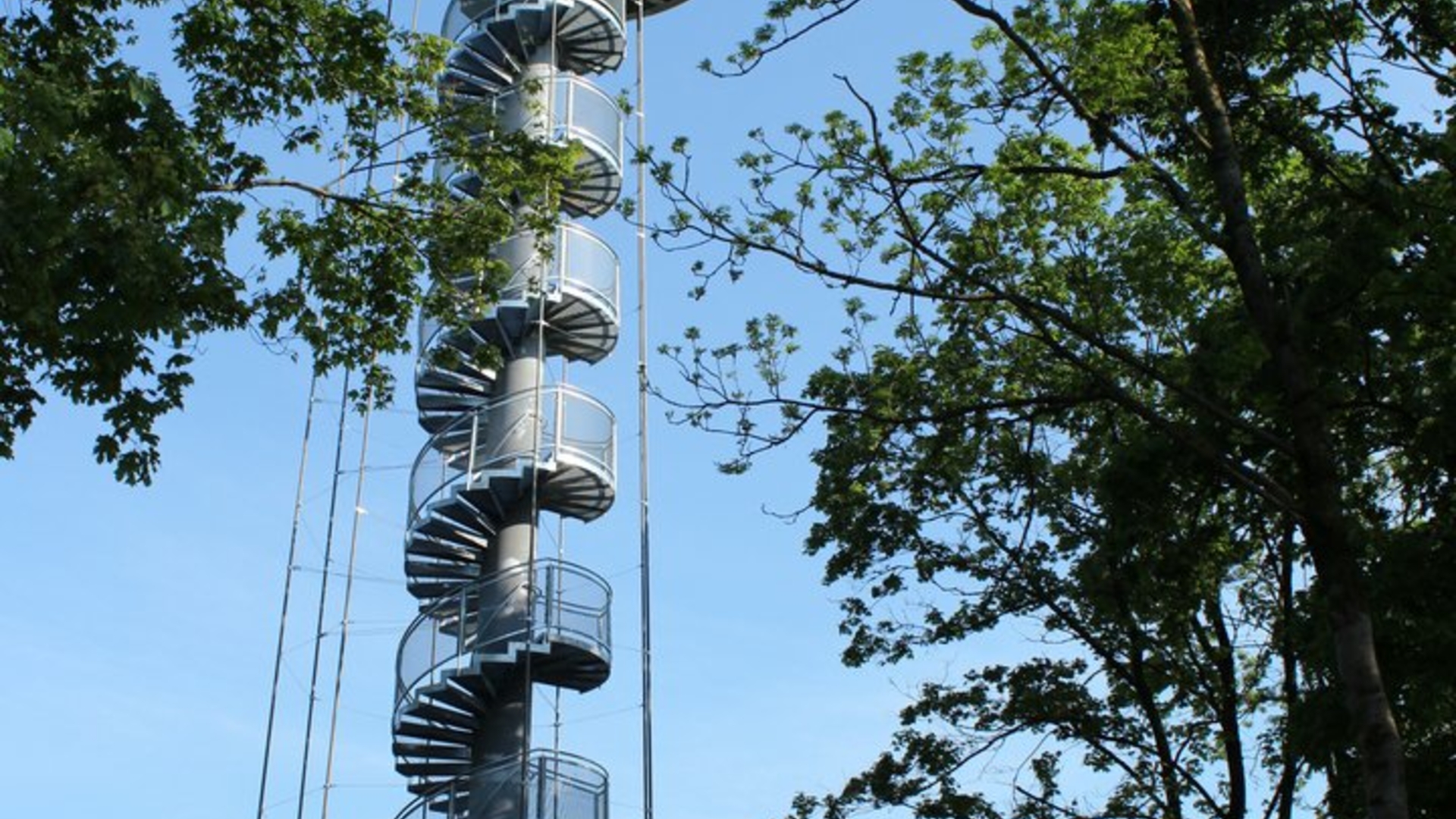 Смотровая башня регионального парка Крекенавы